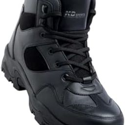 KD Sports Genuine Leather MSM for Mens Army & Tracking Shoe-image-3