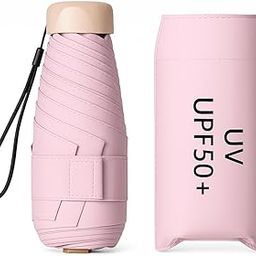 Compact Travel Umbrella, Portable Mini Travel Sun Rain Beach Golf- Elegant Slim Design Small Pocket Umbrella for Rain, UV Protection Lightweight Umbrellas for Girls and Women-image-88