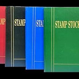 ISC~ STAMP ALBUM, 20 Pages (10 Sheets), A5 Size, 6 Clear Strips Per Page, Made In India By Stampex (1 ALBUM)-picture-14