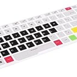 CALANDIS™ Keyboard Protector Skin Universal for ASUS TUF Gaming A15 Laptop Accessories Colorful Black | Keyboard Protectors-17