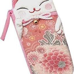 Glasses Case Lucky Fortune Cat Lightweight Pouch for Outdoor Goggles Eyewear | Vision Care | Eyeglass Cases-picture-24