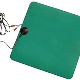 ESD Safe Anti Static Grounding Discharge Touch Pad 2 MM Thick with Grounding Cord (18x18 inch, Green)-image-31