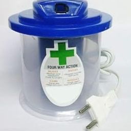 Multi-Purpose Electronic Vaporizer Steamer, Four Way Action, Blue-image-51