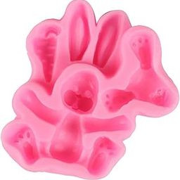CosmoMart® Silicone Cute Bunny Rabbit Mold for Fondant Cake Making Baking Tool-image-37