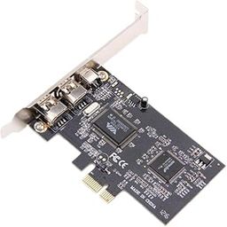 UniQMart PCIE PCI-E Firewire IEEE 1394 2+1 3Port Controller Card for Desktop Computer-17