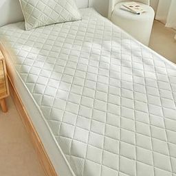 SLEEPSLEEP PCM Sustained Cooling Bedding Bedding Pad, Cooling Value 0.638 (0.638 mm), Single, Double, Antibacterial, All Season, Mattress Pad (Single, Ice Mint)-image-29