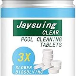 MYADDICTION Chlorine Tablet Durable Pool Cleaning Tools for Pond Swimming Pool Fountains 100g-picture-25