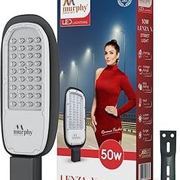 Murphy Lens Model LED 50W LED Street Light, IP65 Rated Outdoor Light Pack of 1 (Cool White, BIS Approved)-image-40