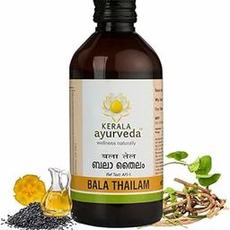Kerala Ayurveda Bala Thailam - 200 ml | Ayurvedic Muscle and Joint Recovery Abhyanga Oil | Helps Strengthen Bones & Ligaments | Improves Mobility & Flexibility | Post-Workout Recovery Ointment-picture-26