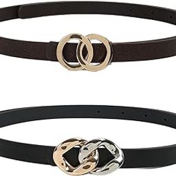 Stylish PU Waist Belt for Women – Adjustable for Jeans, Dresses & Saree – Fashionable & Comfortable – Black & White 15mm Width, Perfect for Casual & Formal Wear-image-17