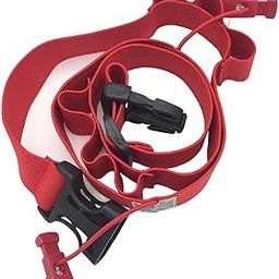 LOOM TREE Running Triathlon Cycling Number Belt Bib Holder Race Belt for Cycling Adult Red | 1 Reflective Tape Cycling Race Number Belt | Material ~ Polyester | Color ~ Red-image-47