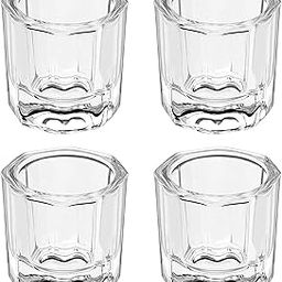 Sponsor 4 Pcs Glass Dappen Dish Set for Acrylic Nails – Durable Crystal Cups with Lids for Liquid Monomer & Powder Mixing – Spill-Resistant Nail Art Bowls for Salon & DIY Use (Pack of 4)-image-49