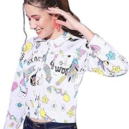 Toko Twill Printed Women Regular Collar Jacket-image-48
