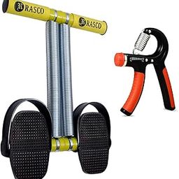 Tummy Trimmer Exerciser, Multi-Function Pedal, Sit Up Equipment, Sports Fitness, Leg Exerciser, Home Gym Equipment, Hand Gripper with 6 Months Warranty By RASCO-32