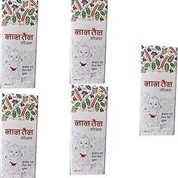 lal tail enriched with almond and til oil all skin type daily using 100 ml pack of 5-22