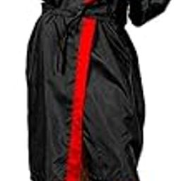 Professional Salon Hair Cutting Cape Gown for Women – Black & Red Stylish Robe with Belt | Lightweight, Water-Resistant, Adjustable Fit – Ideal for Salons, Spas, and Home Use-picture-27