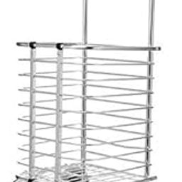 Bigapple 25kg Aluminium Portable Basket with Wheels for Homes, Offices to Carry Light Weight-image-15