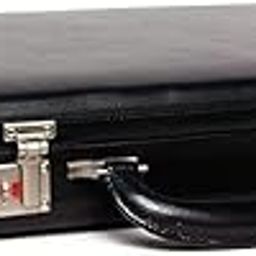 Red Cherry Genuine Leather Briefcase Laptop Compartment Expandable Features High-Security Combo Number Lock Briefcase Bag for Men-2