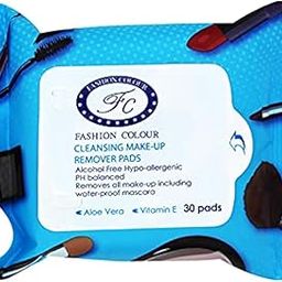 Fashion Colour Makeup Remover Pads Pack of 4-image-64