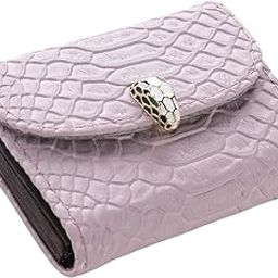 Kuber Industries Wallet for Women/Men | Card Holder for Men & Women | Leather Wallet for ID, Visiting Card, Business Card, ATM Card Holder | Slim Wallet | Button Closure, Pink-8