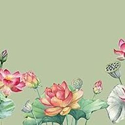Backdropon Colourful Flowers Backdrops Nature Backdrop Curtain Cloth Birthday Background Seamless Photo Booth Prop Backdrop Size 5Feet Height & 8Feet Width(5 * 8)-image-87