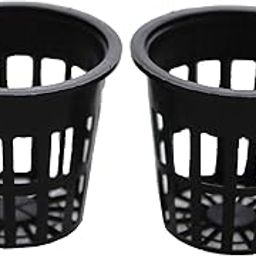 WE Hydroponics 2 inch Netpots - Set of 100, Diamond Cut Finish, for NFT, Hydroponics, Aquaponic, Dutch Bucket, DWC, Kratky System and Nursery-2