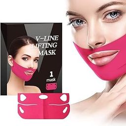 ENLIWISH Double Chin V Line Shaping Face Masks,Toning Hydrogel Collagen Mask with Hyaluronic Acid & Aloe Vera,Neck Lift Tape Face Patch For Firming Tightening Skin Chin Up Strap (pack of 2)-10