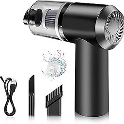 Artyct 2 in 1 Car Vacuum Cleaner, Portable High-Power Handheld Wireless, Home and Car Dual USB Rechargeable (Black)-54