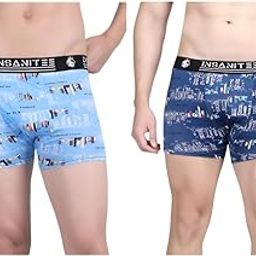 Men's Nylon Stretch Printed Trunk | Ultra-Soft, Breathable Innerwear for Men | Stylish & Supportive Fit-image-26