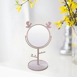 Mirror Reindeer Ears,Shaving Mirror, Vanity Mirror with Stand 14cmx7cm-image-63
