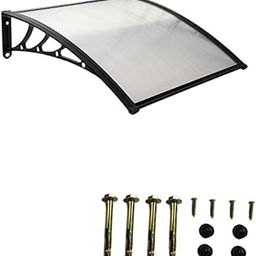 Door Awning Snow Protection Seamless Connection Design Door Canopy for Porch Length by Wall 60cm | Yard, Garden & Outdoor Living | Garden Structures & Shade | Awnings & Canopies-image-70