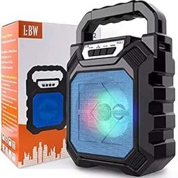 AUSEK Speaker for Kids & Adults with Wired Microphone, Bluetooth Karaoke Machine with Lights, Lightweight, Perfect for Outdoors-32
