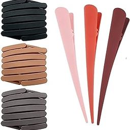 ASG Daily Use Plastic Foldable Pocket Hair Band wih Metal Matte Juda Hair Clip Accessories Combo - Set of 6 Pcs-8