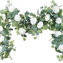 THE STYLE SUTRA Artificial Eucalyptus Garlands for Bridal Shower Graduate Housewarming Party-image-83