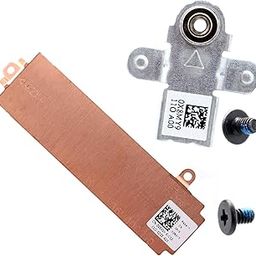 Pi+® (PiPlus®) M.2 2280 SSD Heatsink Thermal Shield 26X1Y 026X1Y w/Support Bracket X8MY9 0X8MY9 for Dell G15 5510 5511 5515 5520 5521 5525-20