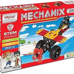 Mechanix Junior, STEM Education Toy, Building and Construction Set for Kids Age 7+ Years-38