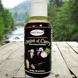 Herbal Mantra Onion & Curry Nourishing and Revitalizing Hair Oil, 100 ml-57