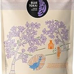 Blue Tokai Coffee Roasters Silver Oak Cafe Blend - Medium Roast|Whole Beans 250 Gram|Rich & Smooth Coffee Blend|100% Arabica Beans|Specialty Coffee|Freshly Roasted Coffee|Bag-21