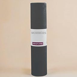 Mommers Yoga Mats For Home & Gym Workouts|Indoor & Outdoor Yoga Mats (6MM) 6x2 Feet - Black-image-81