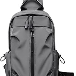 Messenger Bag for Men or Women, Grey-image-40