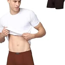 mack jonney Cotton Inner Elastic Trunks for Men-Pack of 2-MACK638874-picture-19