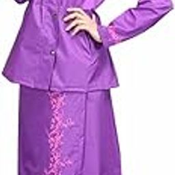 nx Rain Coat Waterproof Rain Skirt Top Jacket for Women-24