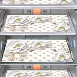 REVEXO 6 Pieces PVC Refrigerator/Fridge Multipurpose Drawer Mat Set. REV-21-1