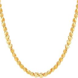 Men's Jewellery Gold Chain For Men Golden Necklace Chain For Men Boys Heart Design Chain For Men Stylish Men Jewellery Gold Chain For Men Boys Anniverysary Gift For Husband-image-36