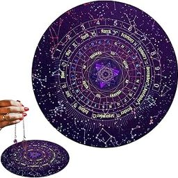 QuickHaven Tarot Table Cloths,Tarot Accessories,22 cm Tarot Cloth for Spread, Purple Divination Board for Tarot Card Readings, Suitable As A Room Decoration for Tarot Card Enthusiasts-image-52