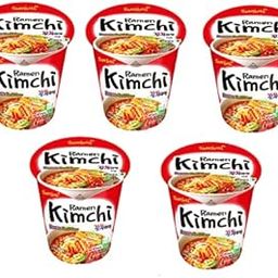 Sam Yang Kimchi Hot Chicken Flavour Raman Cup Noodles,70Mg*5 Pack(Pack Of 5)(Imported)-image-57