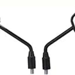 Buysasta Bike Side View Glass Rear View Mirror Compatible For - Hero Passion Plus (LEFT - Right) - 1 Pair-image-37