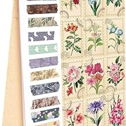 Doodle Sticker Book for Journal with 350+ Vintage Stickers | Perfect for Journaling, Scrapbook Projects, Décor & Page Decoration | A5 Book with 10 Pages-image-109