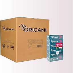 Eco Range Origami Face Tissue 16cm x 20cm (80 Pulls X 6) 2 Ply (6 in 1) Total 480 Pulls | Home & Commercial Use-image-73