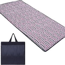 MOLIRA Folding Mattress, Foldable, Lightweight, Travel, Outdoor Camping, Cotton, Portable Mattress, Floor Mattress for Sleeping Size Soft Foam Slim Mattress for Single Bed (72"X36") (MAT)-image-99